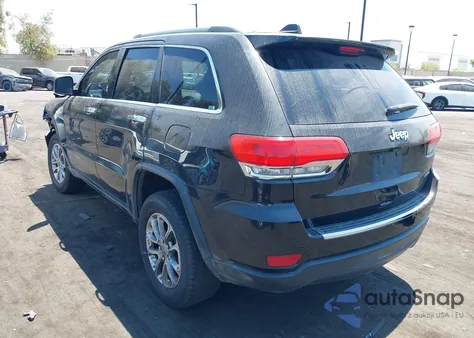 2015 Jeep Grand Cherokee Limited from USA, damaged, VIN 1C4RJEBG5FC728156